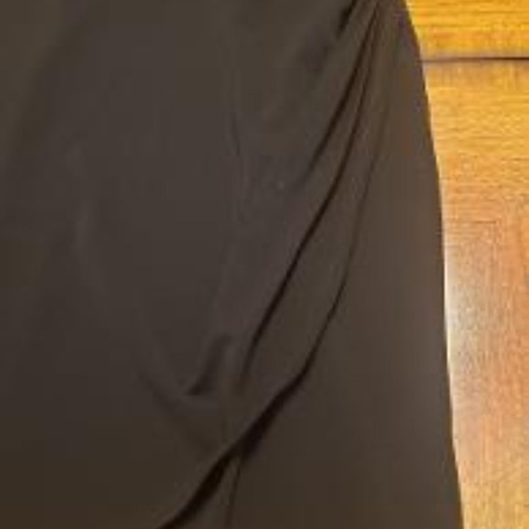 Ann Taylor Black Dress - Cowl Neck - Picture 5 of 11